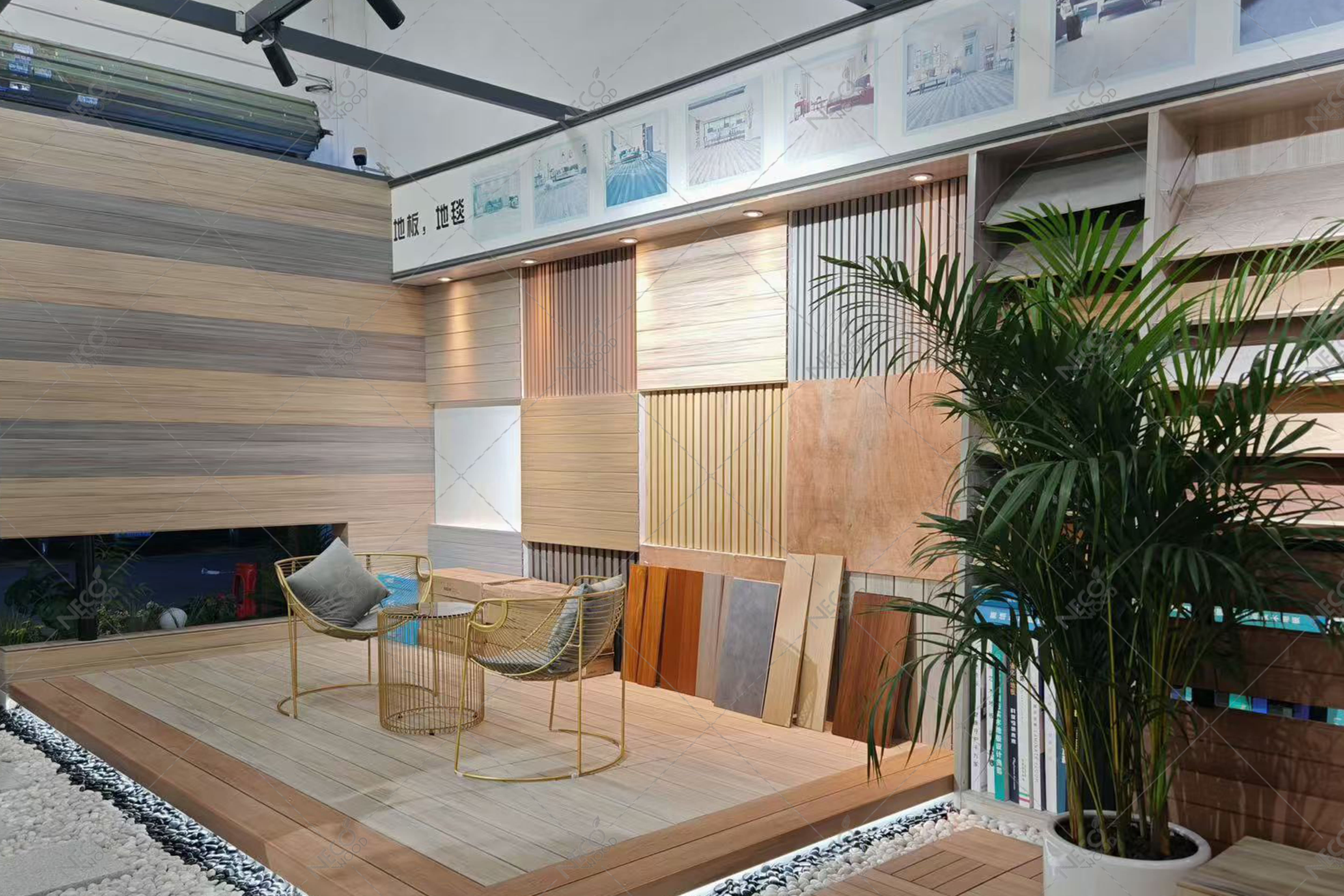 Necowood WPC Ventajas de revestimiento de pared al aire libre