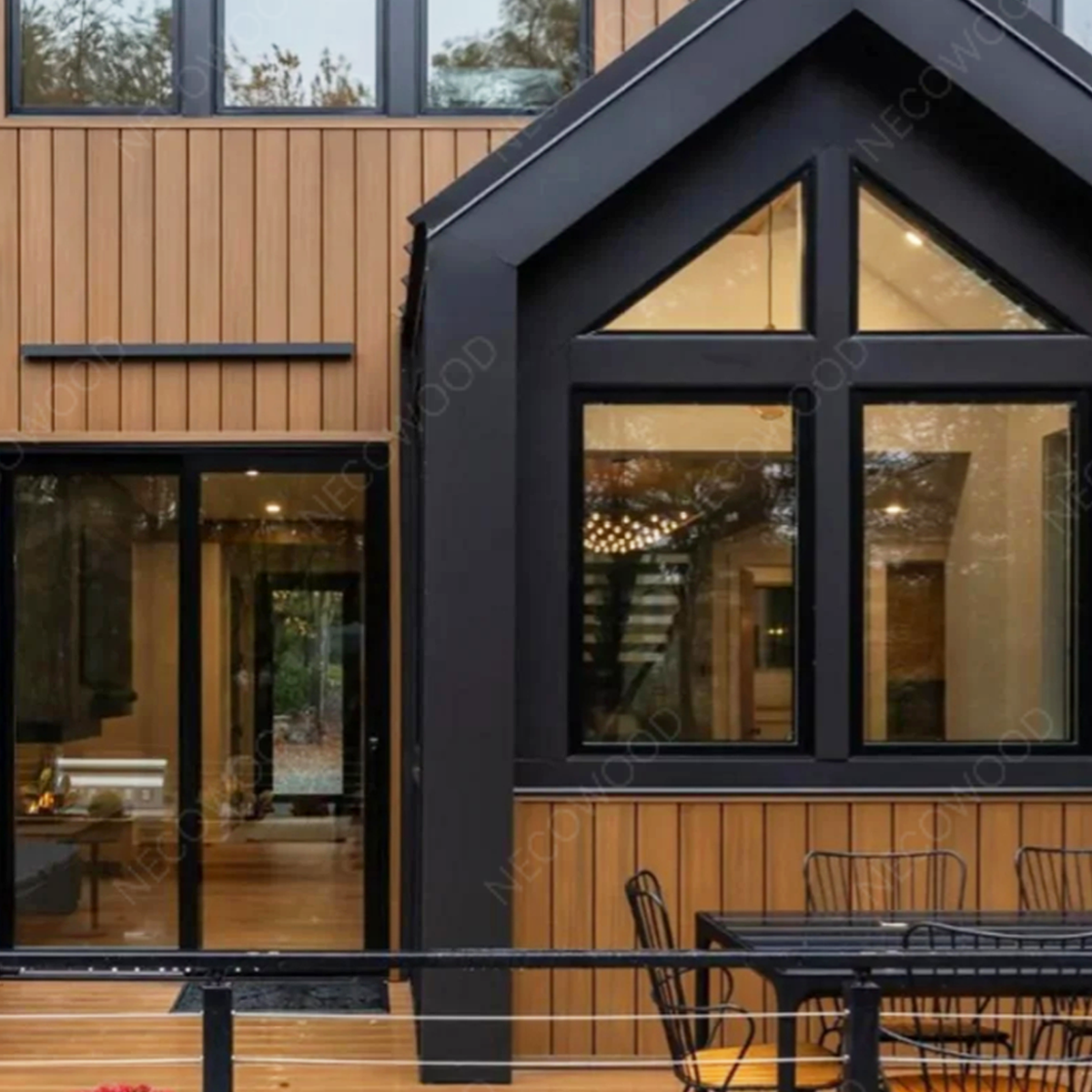 NECOWOOD lanza un sistema de revestimiento con apariencia de madera para exteriores de próxima generación