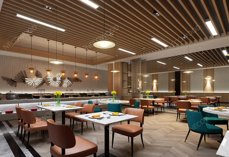 Necowood lanza paneles interiores de WPC para techos y paredes de WPC de primera calidad para la construcción residencial y comercial a nivel mundial