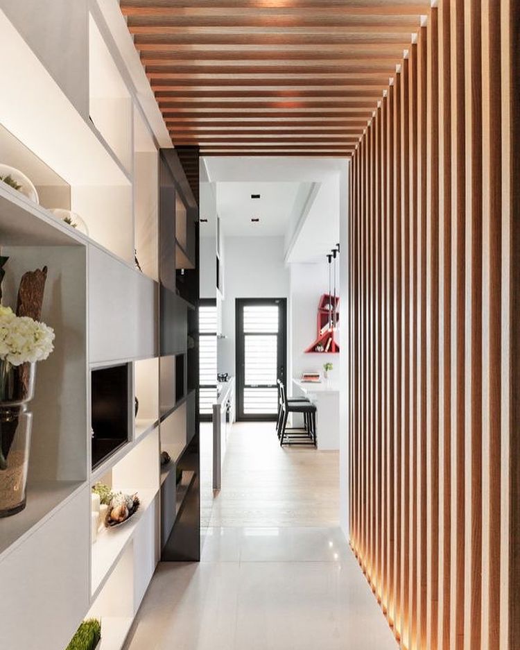 Tubo cuadrado interior Necowood WPC ecológico