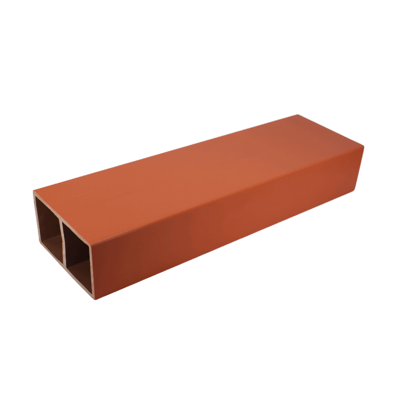 Tubos de madera decorativos de la columna naranja ASA