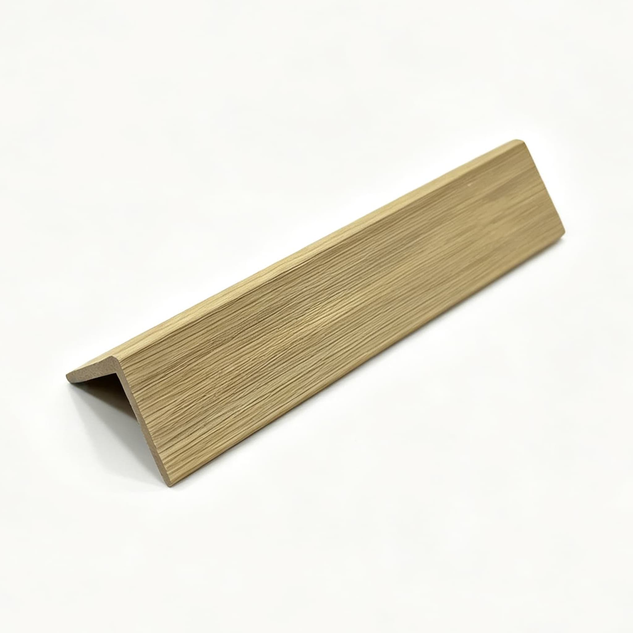 Venta al por mayor de molduras de esquina para exteriores ASA de grano de madera